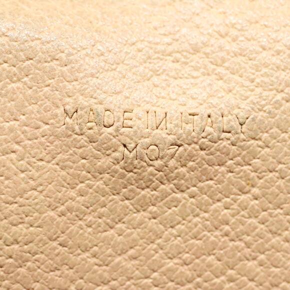 CELINE Macadam Canvas Clutch Bag Pvc Leather Brown Gold - Picture 12 of 16